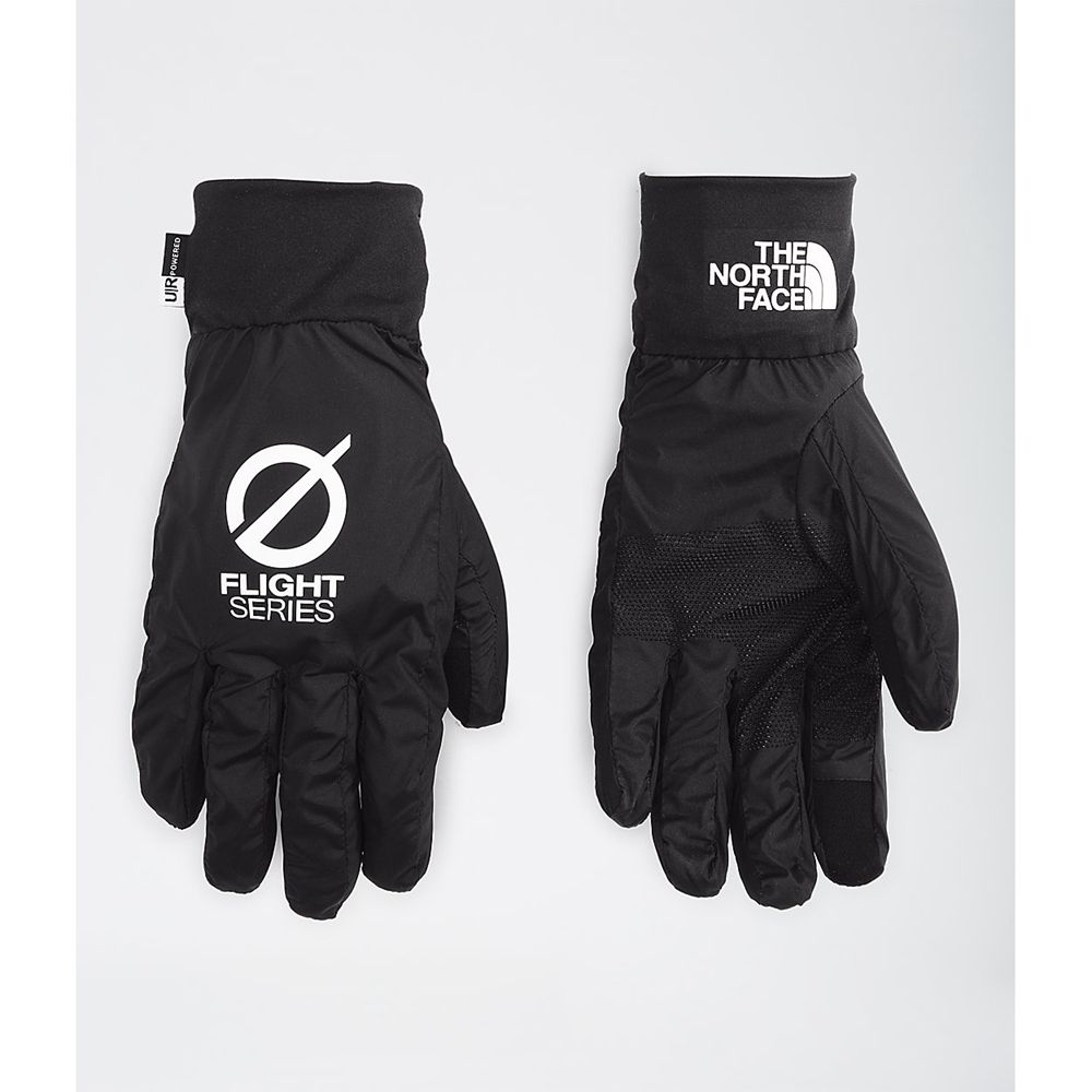 The North Face Gloves Mens Australia - The North Face Flight Black (YFE-201874)